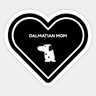 Dalmatian Mom Sticker